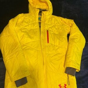 Under Armour Yellow and Gray Jacket